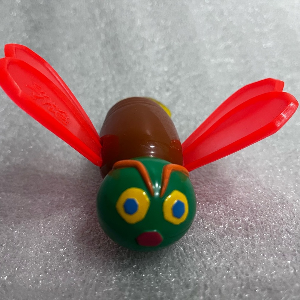 Hungry caterpillar friend bug Toy with Red Wings